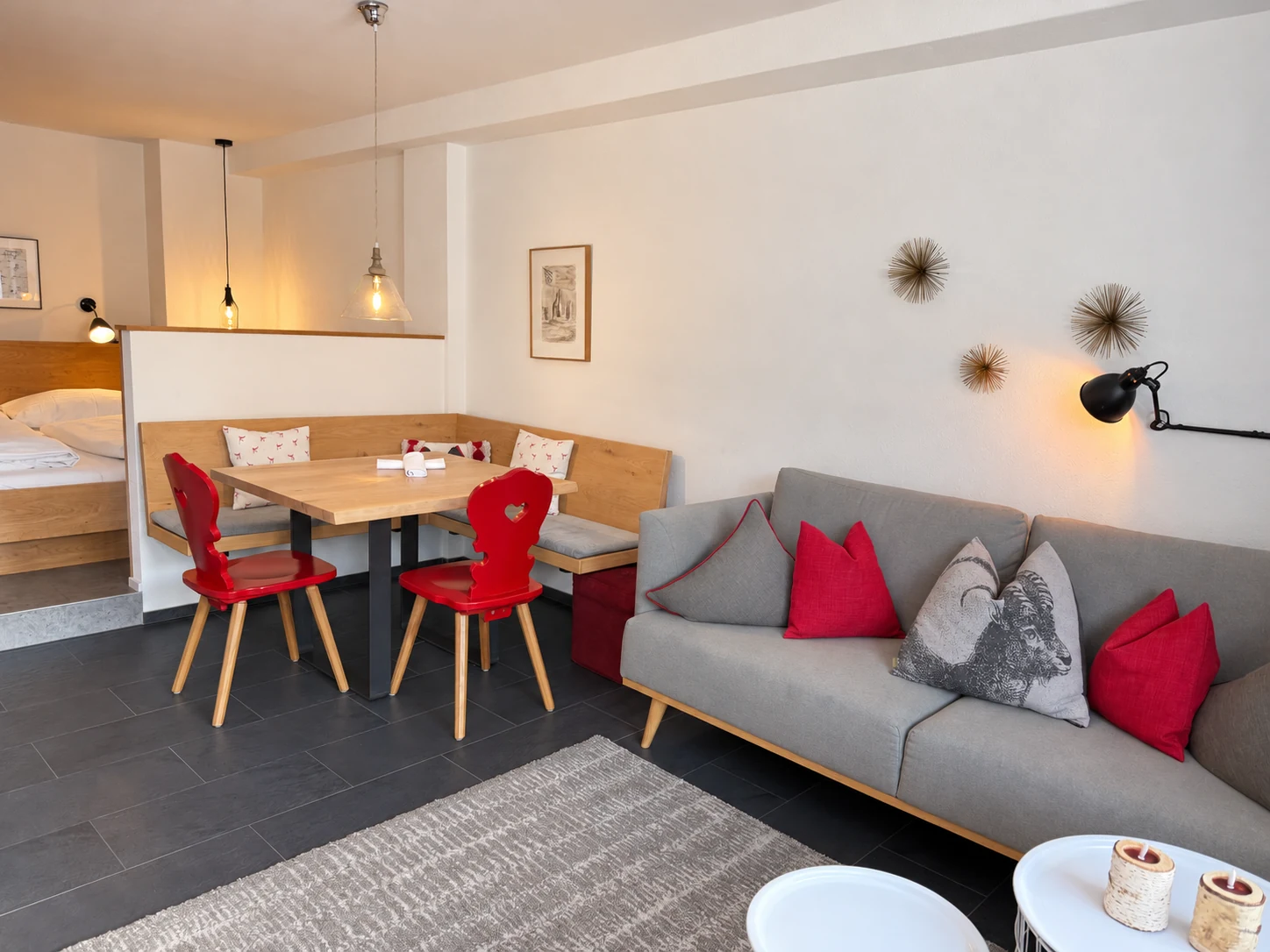 Appartement Typ II im Appartementhaus Birkenwald
