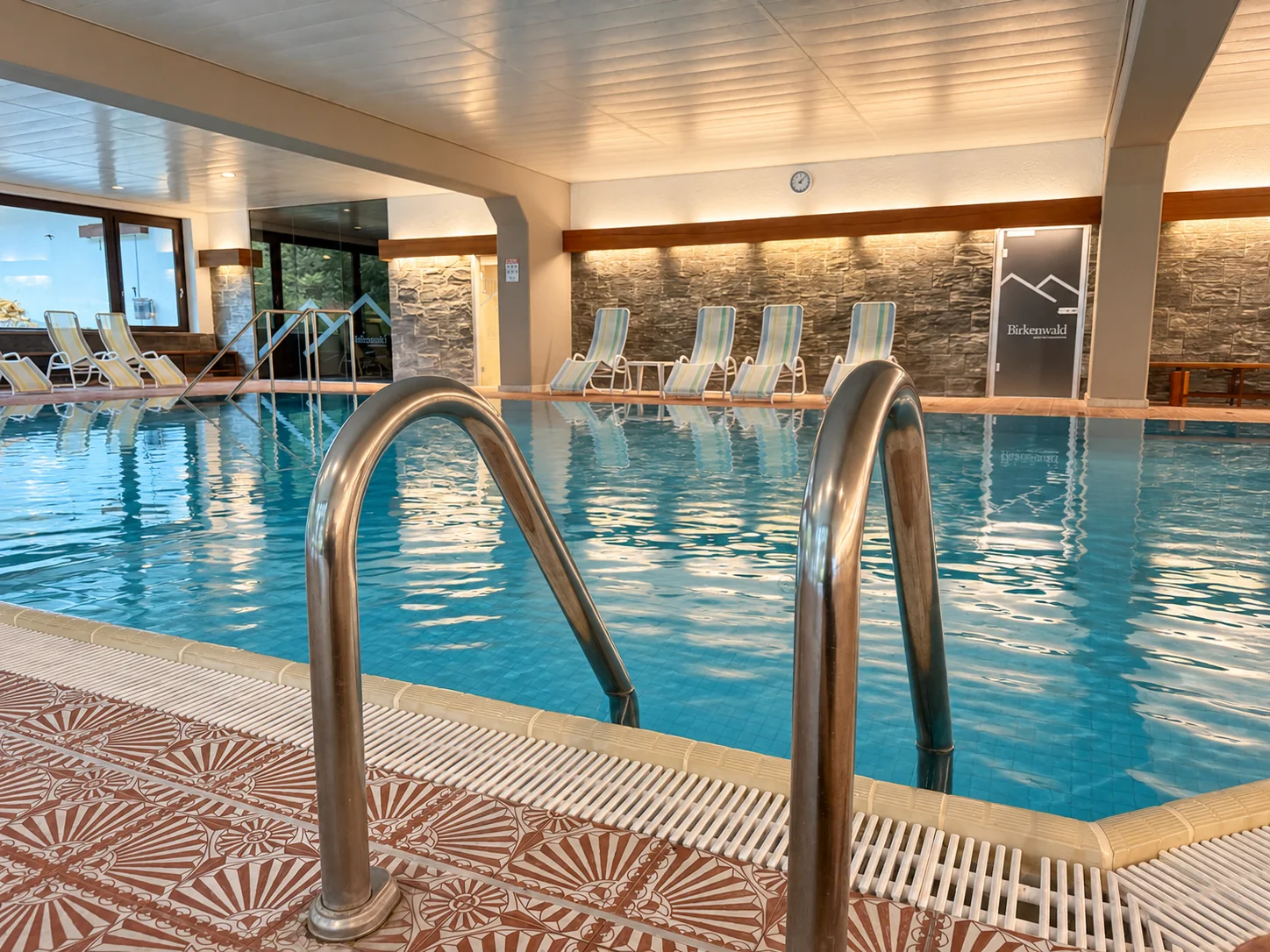 Schwimmbad im Appartementhaus Birkenwald