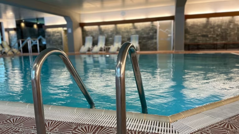 Schwimmbad im Appartementhaus Birkenwald