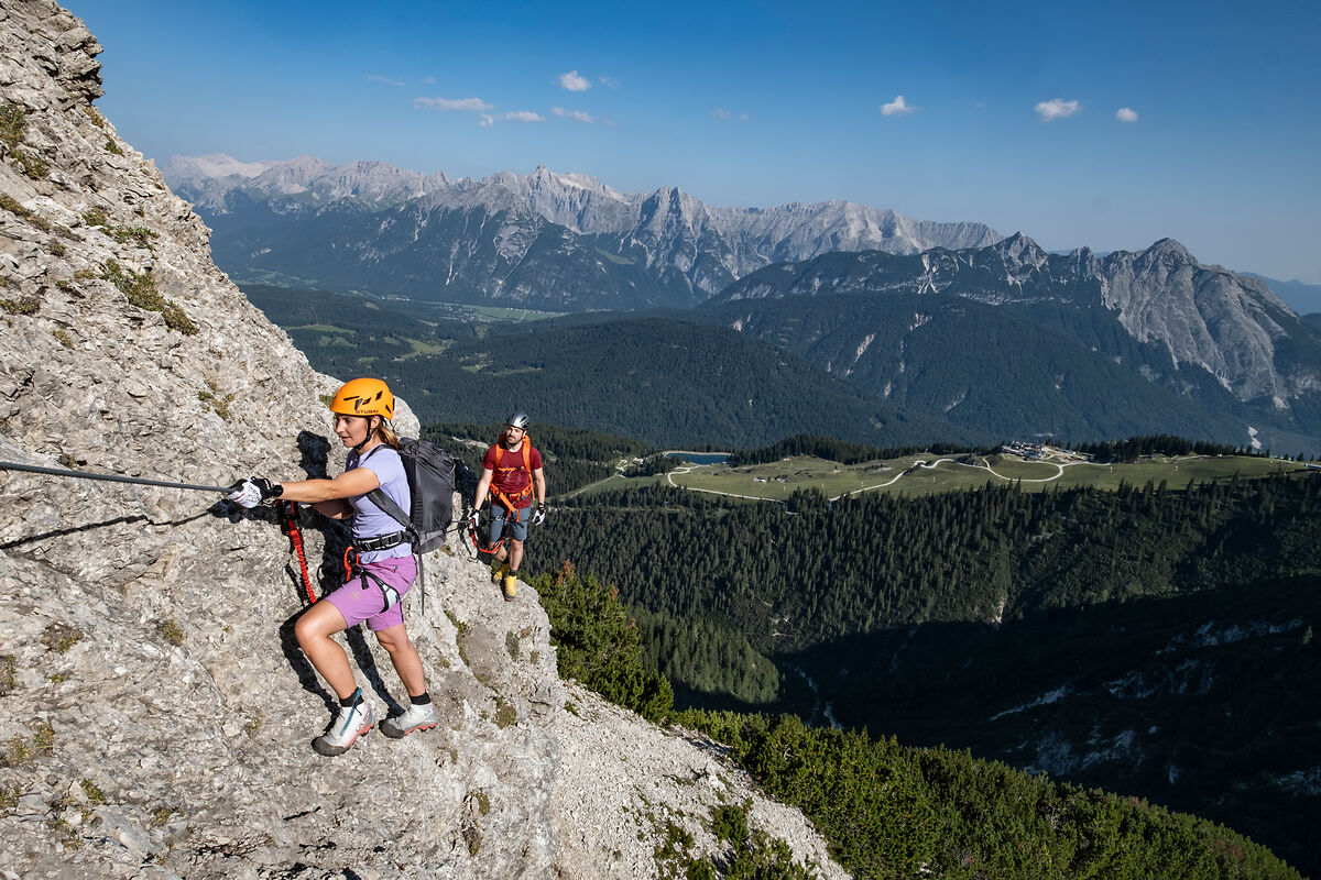 Thyrsus-Klettersteig am Härmelekopf